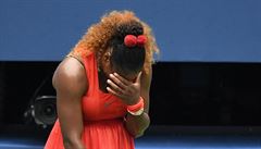 Serena Williamsová ve tvrtfinále US Open 2020