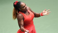 Serena Williamsová ve tvrtfinále US Open 2020