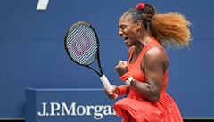 Serena Williamsová ve tvrtfinále US Open 2020