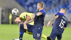 Zleva Luká Provod z R, Juraj Kucka ze Slovenska a Adam Zreák ze Slovenska.