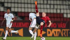 Václav Jemelka proti Skotsku.