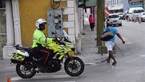Policista na Barbadosu