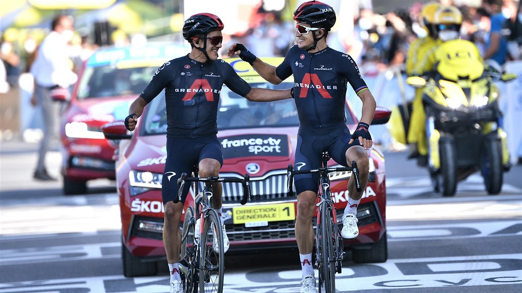 Osmnáctou etapu Tour de France ovládli jezdci týmu Ineos.
