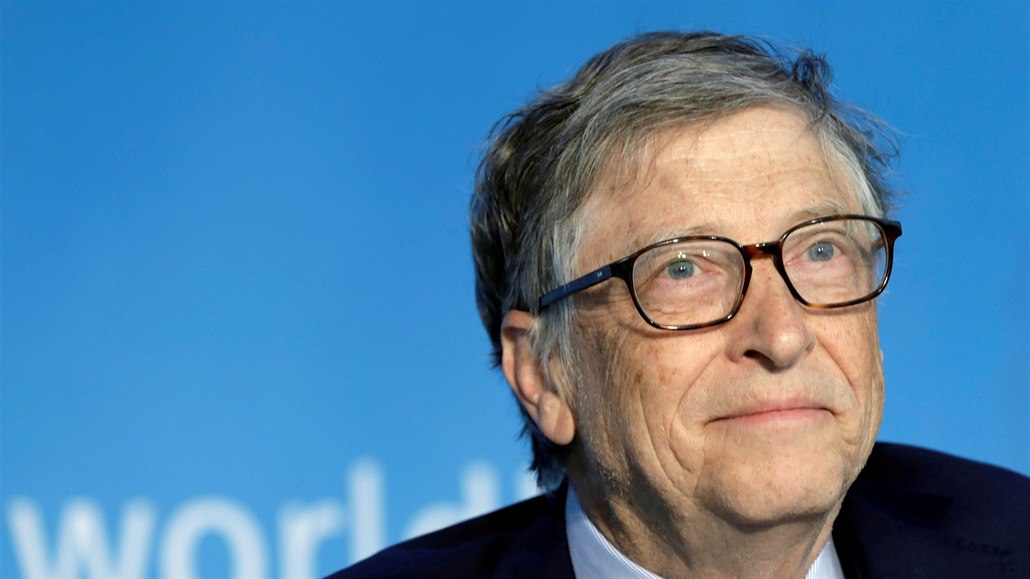 Bill Gates, spoluzakladatel a bývalý předseda představenstva společnosti...