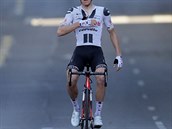trnáctou etapu Tour de France vyhrál po úniku ti kilometry ped cílem Dán...