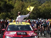 editel závodu Christian Prudhomme odstartoval osmnáctou etapu letoní Tour de...