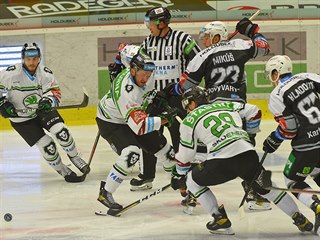 Utkn 1. kola hokejov extraligy: HC Energie Karlovy Vary - BK Mlad Boleslav,...