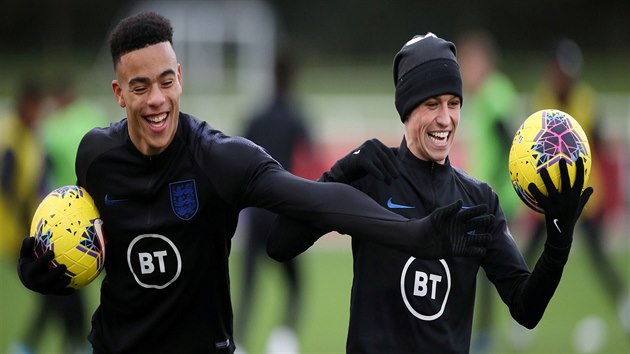 Phil Foden a Mason Greenwood mají pr�ser