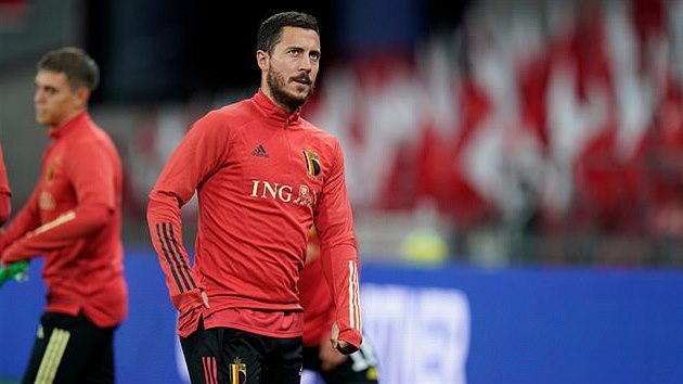 Eden Hazard nenastoupil za belgickou reprezentaci i kvli nadváze.