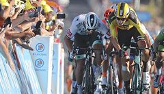 Peter Sagan a Wout Van Aert v závěrečném spurtu 11. etapy Tour de France | na serveru Lidovky.cz | aktuální zprávy