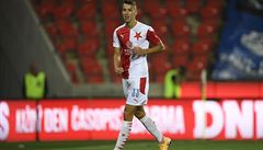 Útoník Petar Musa ze Slavie se trefil i proti Teplicím.