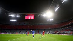Bundesligový roník otevel zápas mezi Bayernem Mnichov a Schalke.
