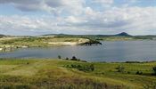 Pohled na jezero Most.