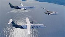 Airbus se rozhoduje mezi temi rznmi koncepty konen podoby letadla.