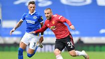 Manchester United vyhrl v Brightonu po blznivm zvru 3:2