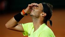 Rafael Nadal vypadl na turnaji v Římě ve čtvrtfinále.