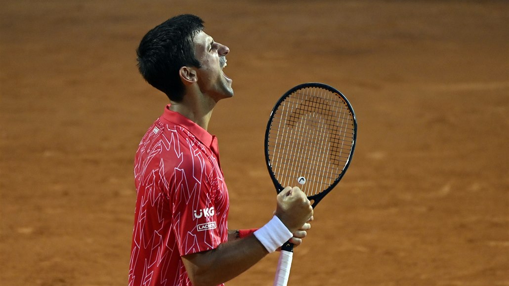 Novak Djokovič opanoval turnaj v Římě.
