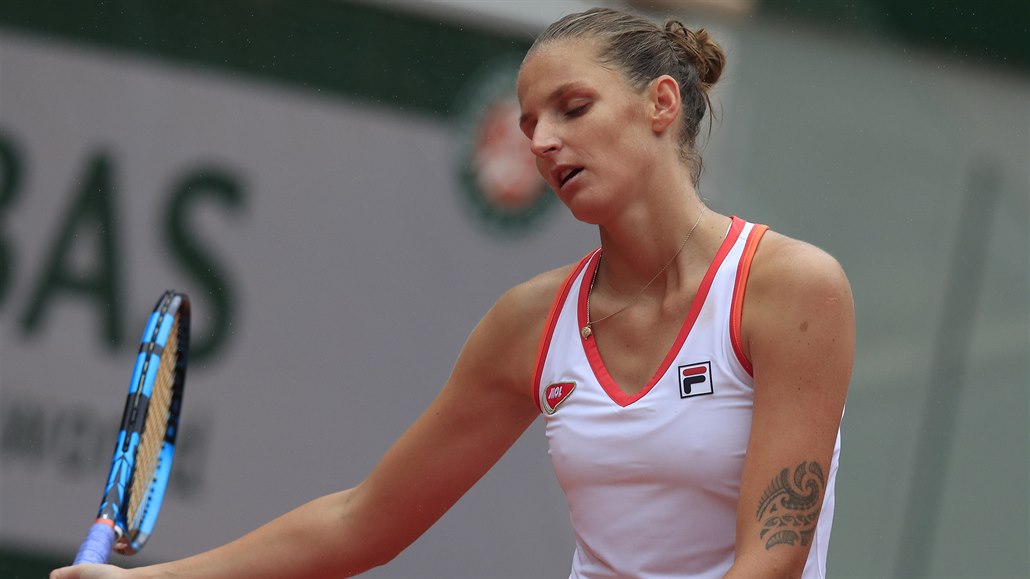 Karolína Plí�ková vylet�la s t�ístou hrá�kou sv�ta.