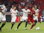 Bitva o Superpohár mezi Sevillou a Bayernem
