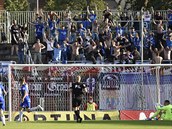 Utkání 4. kola první fotbalové ligy: Zbrojovka Brno - Sigma Olomouc, 20. záí...