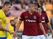 Utkání 4. kola první fotbalové ligy: Sparta Praha - Fastav Zlín, 20. záí 2020...