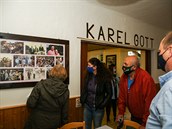 Újezd u Svatého Kíe - otevení muzea Karla Gotta.