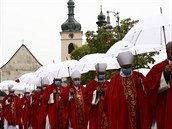 Oslavy sv. Václava ve Staré Boleslavi.