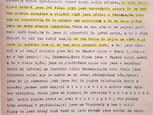 Jedna ze stránek obsáhlého spisu Miroslava Dvoáka v Archivu bezpenostních...