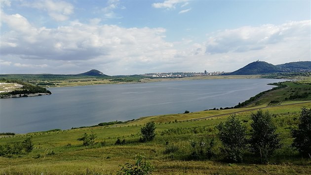 Pohled na jezero Most.
