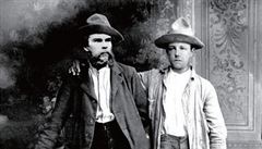 Paul Verlaine (vlevo) a Arthur Rimbaud v Bruselu, 1873.