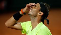 Rafael Nadal vypadl na turnaji v ím ve tvrtfinále.