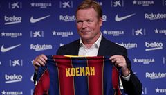 Nový trenér Barcelony Ronald Koeman.