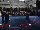 První pedvolební prezidentská debata mezi Trumpem a Bidenem.