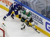 Jan Rutta ve finálové sérii NHL proti Dallasu.