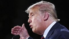 První pedvolební prezidentská debata mezi Trumpem a Bidenem.