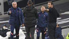 José Mourinho ve slovní rozmíce s Frankem Lampardem.