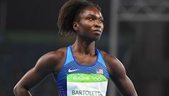 Tianna Bartolettaová má doma ti zlata z olympijských her.