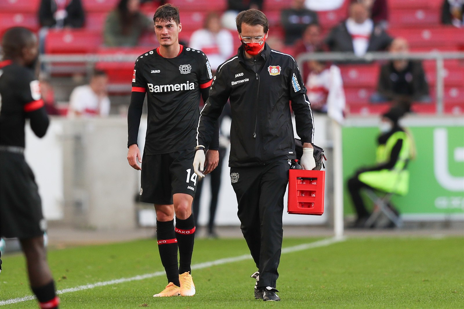 Schick dal za Leverkusen první bundesligový gól, poté se ale zranil. Dortmund deklasoval Freiburg