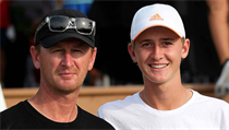 Petr Korda a syn Sebastian Korda.