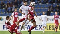 Utkn 6. kola prvn fotbalov ligy: 1. FC Slovcko - FK Pardubice, 2. jna...