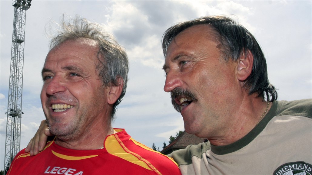Ladislav Vízek a Antonín Panenka jsou dlouholetí kamarádi.