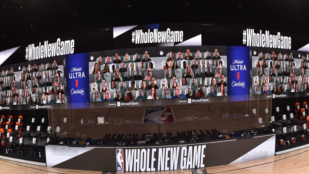 Virtuální fanoušci na NBA
