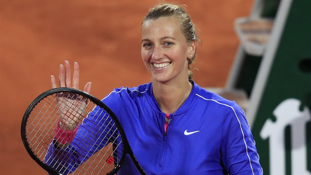 Petra Kvitová na French Open.