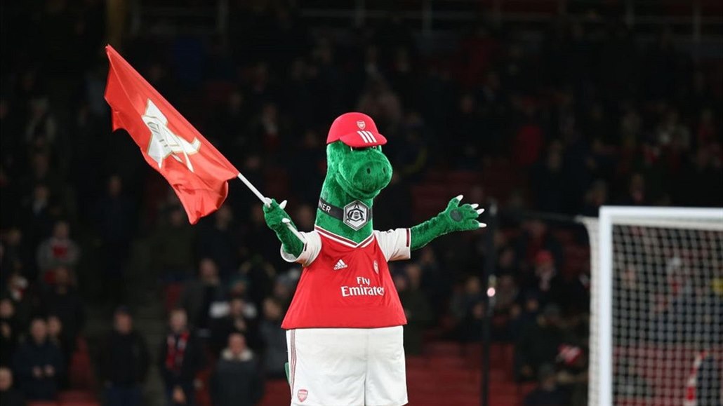Zůstane maskot Gunnersaurus v Arsenalu?