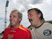 Ladislav Vízek a Antonín Panenka jsou dlouholetí kamarádi.