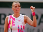 Petra Kvitová postoupila do semifinále French Open.