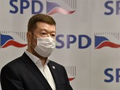 Pedseda hnutí SPD Tomio Okamura