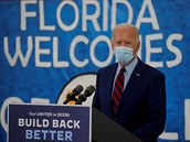 Biden v pondlí 5. íjna pi volební kampani v Miami, stát Florida.