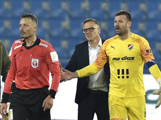 Utkn 6. kola prvn fotbalov ligy: Bank Ostrava - Slavia Praha, 4. jna...