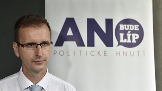Radim Holi� z hnutí ANO.